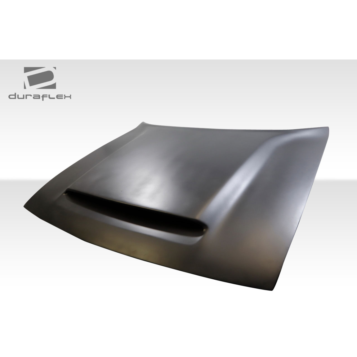 Modify your Dodge Challenger 2008 with our Exterior/Hoods - The part is shown at a slight angle from above