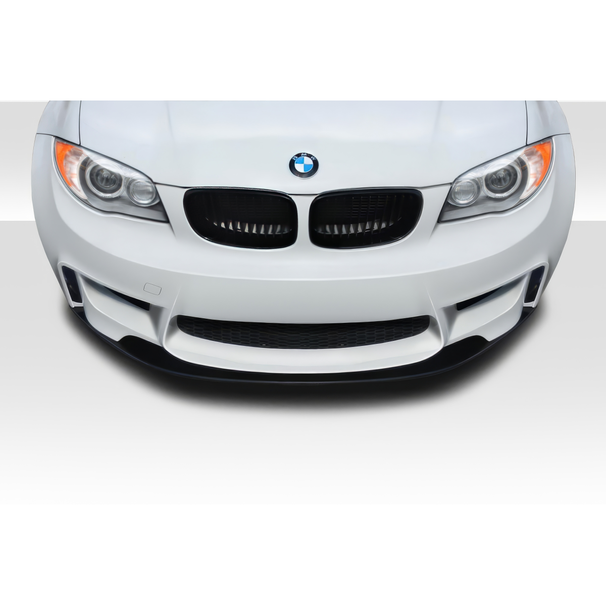 Modify your BMW 1-Series 2011 with our Exterior/Other Exterior - Front view of the BMW 1M Coupe with splitter