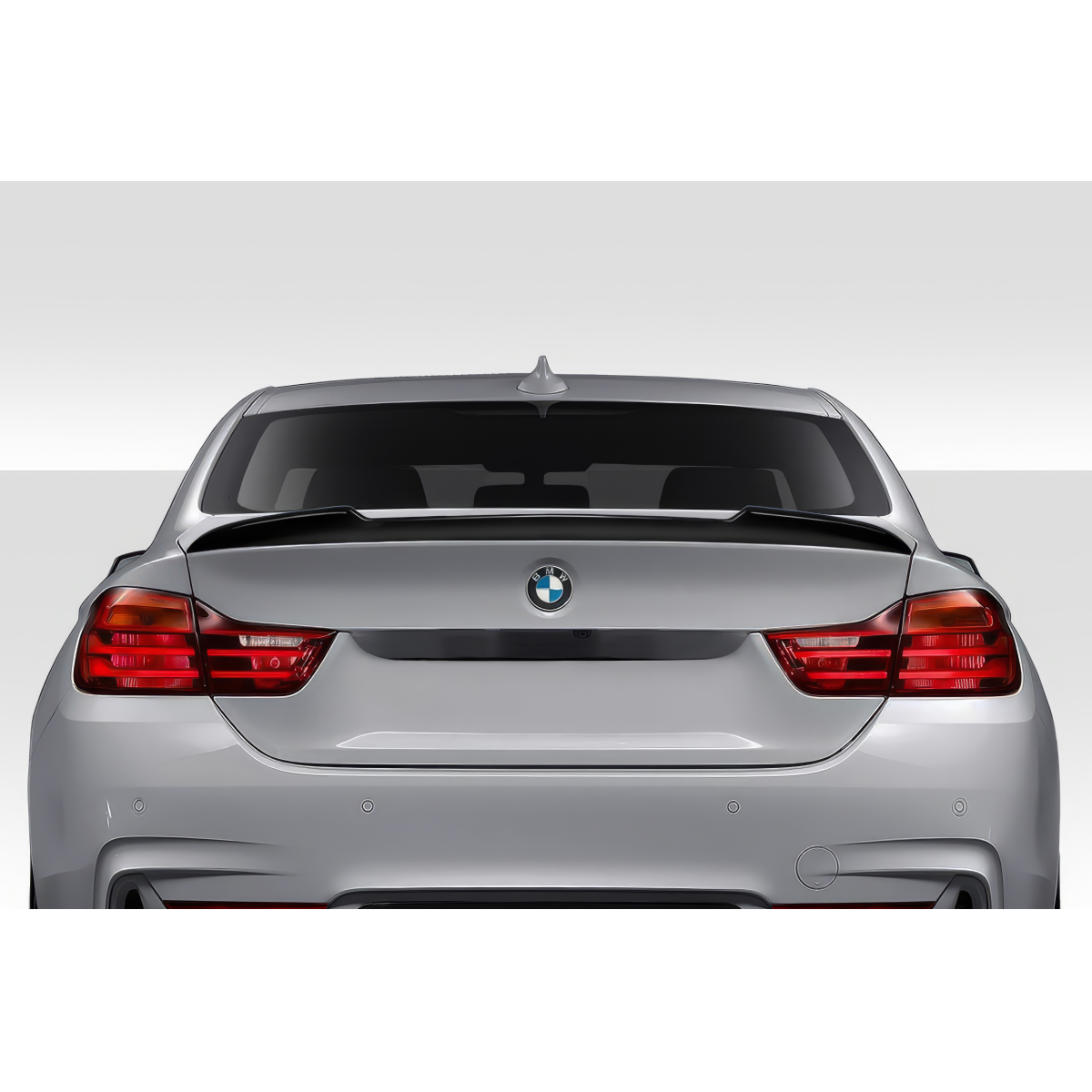 Modify your BMW 4-Series 2014 with our Exterior/Wings - View from straight behind the vehicle