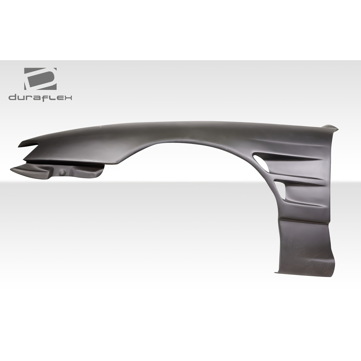 Modify your Nissan 240SX 1997 with our Exterior/Fenders - Side view angled display of fender part