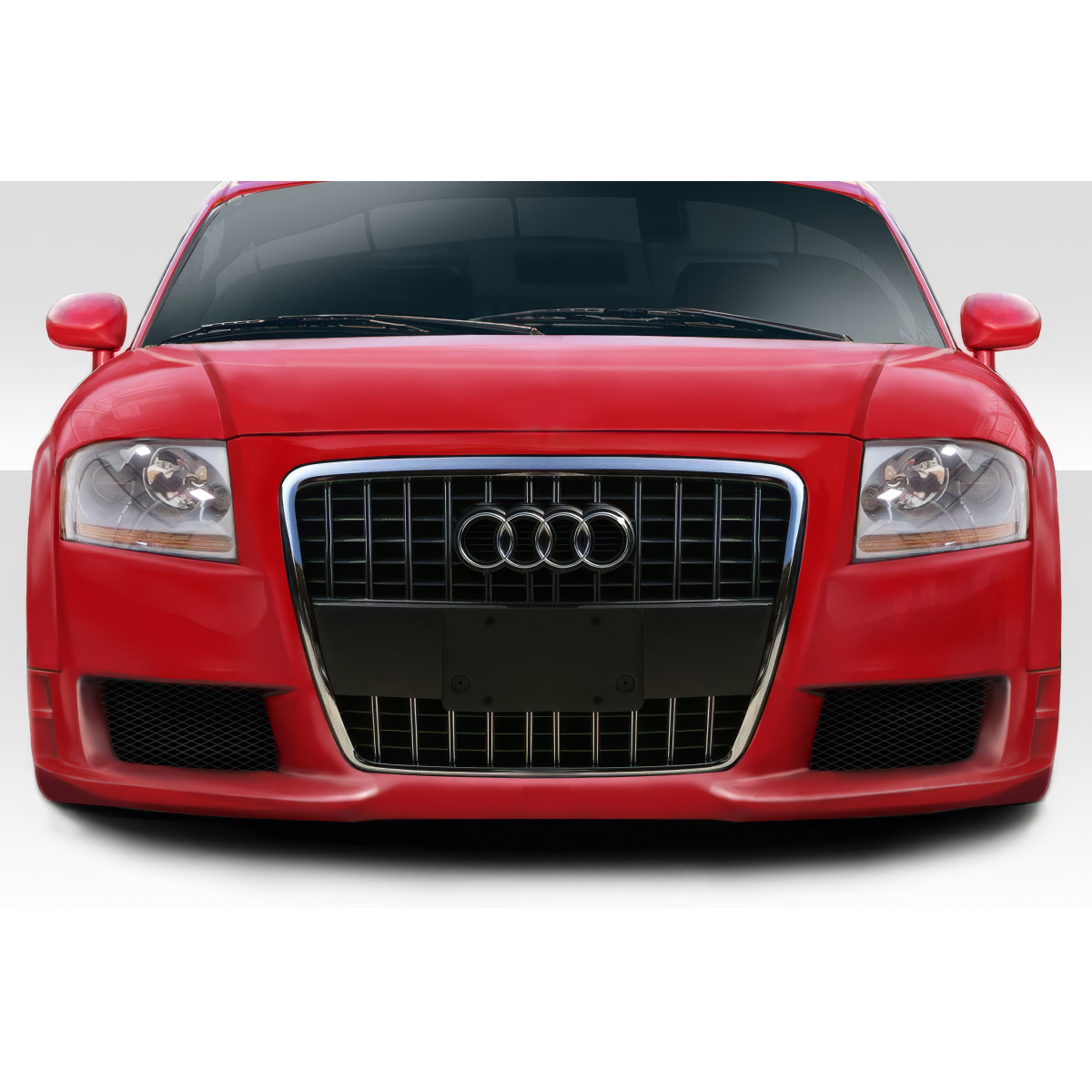 Modify your Audi TT 2000 with our Exterior/Front Bumpers or Lips - Front view of vehicle at eye level angle