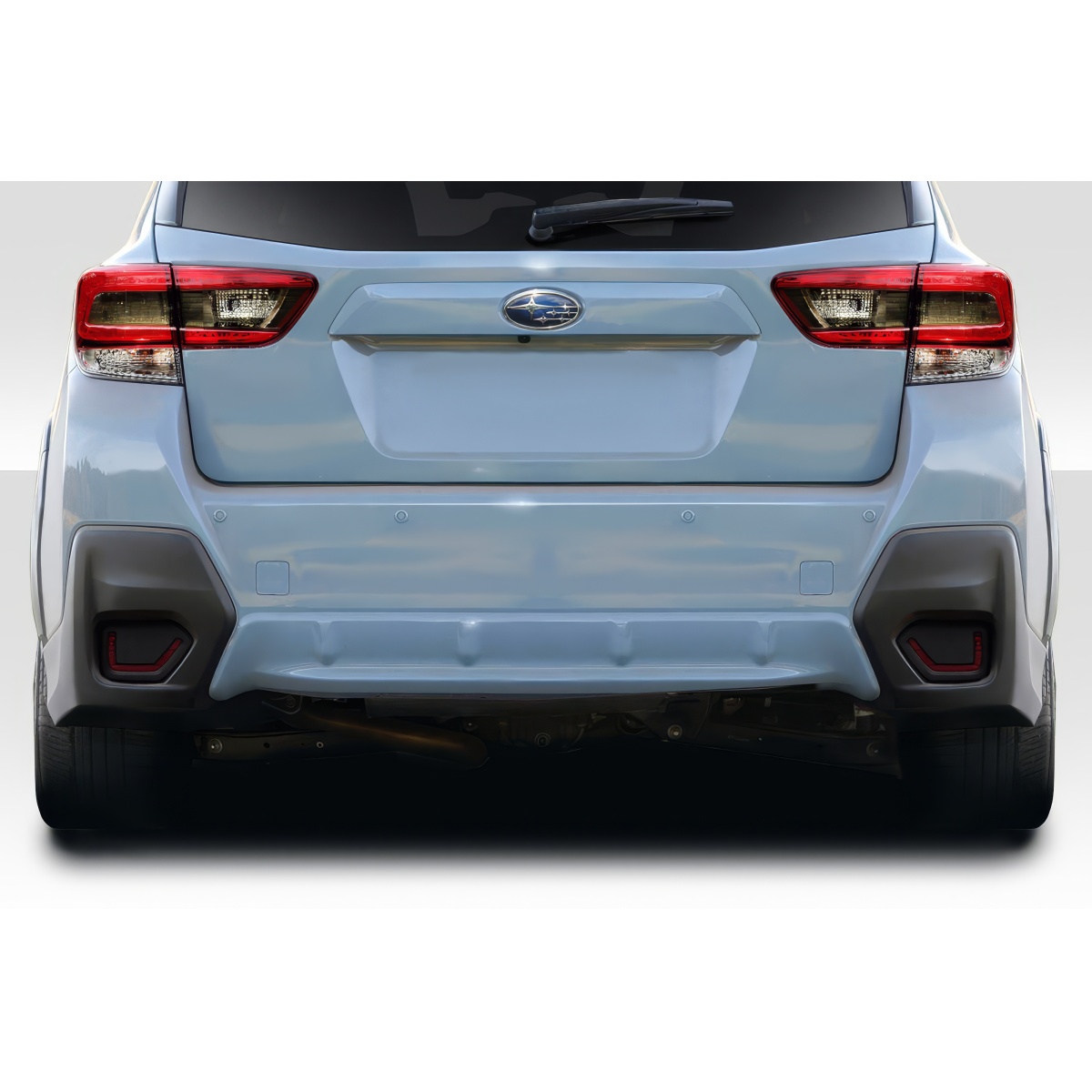 Modify your Subaru Crosstrek 2018 with our Others - Rear view showing rear bumper and taillights