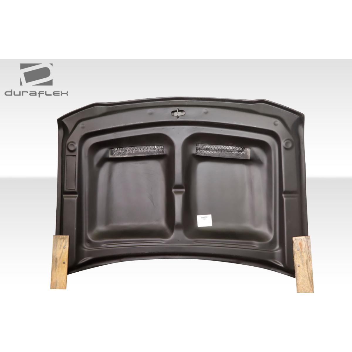 Modify your Chevrolet Silverado 2016 with our Exterior/Hoods - Part shown at a straight on angle