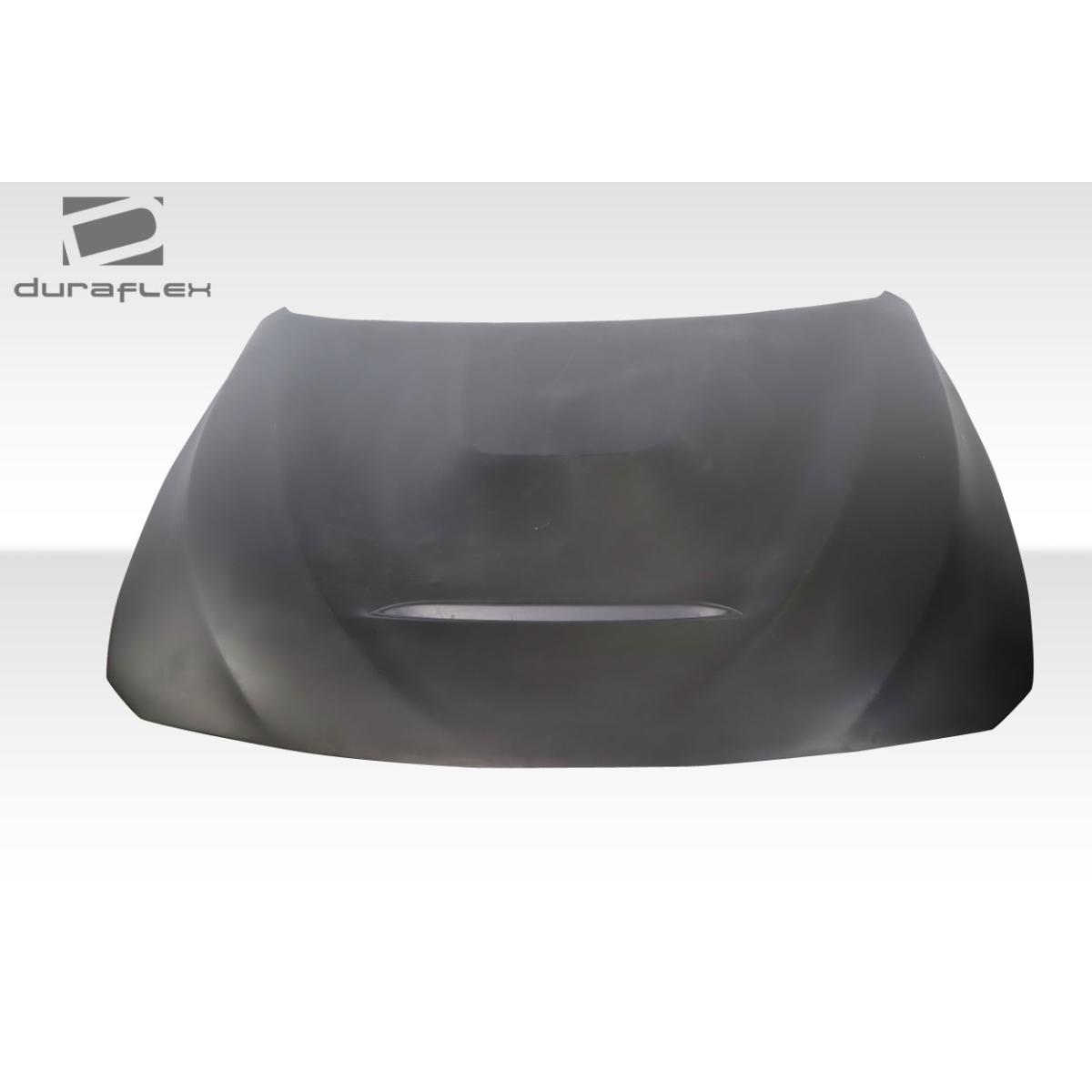 Modify your BMW 3-Series 2012 with our Exterior/Hoods - Front view of car hood at a slight angle