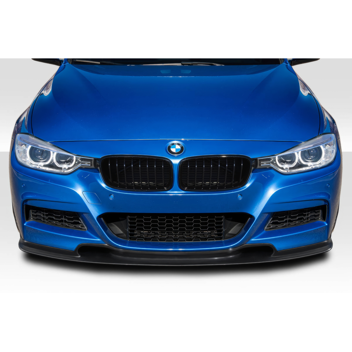 Modify your BMW 3-Series 2012 with our Exterior/Front Bumpers or Lips - Front view at a straight angle