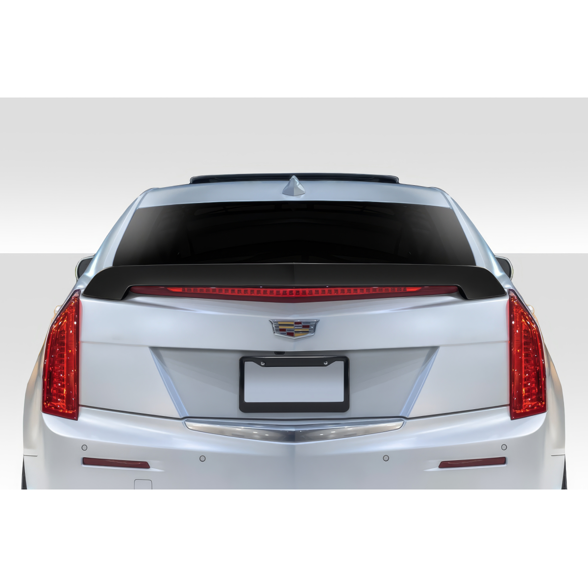 Modify your Cadillac ATS 2013 with our Exterior/Wings - Rear view angle showing Cadillac ATS rear wing