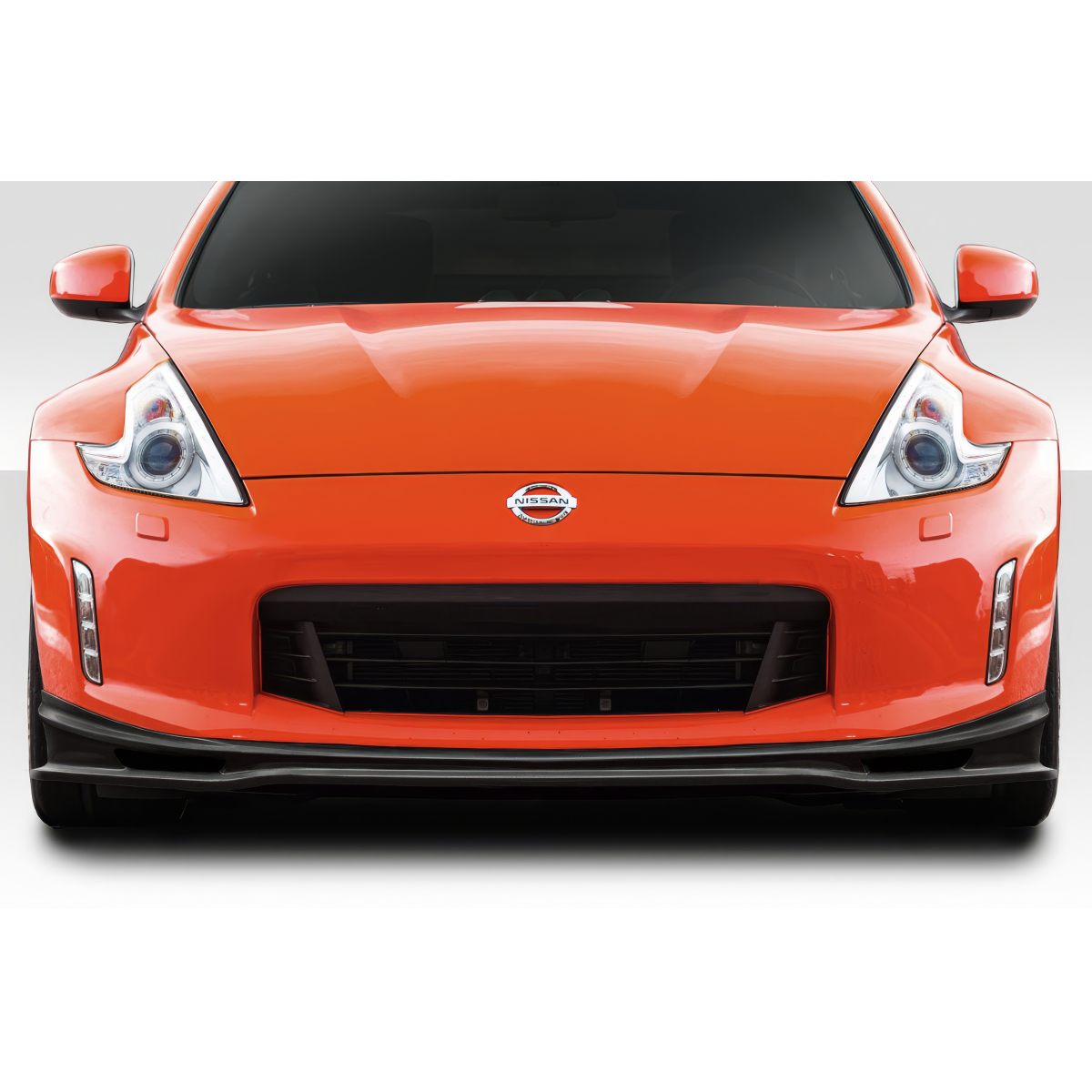 Modify your Nissan 370Z 2013 with our Exterior/Front Bumpers or Lips - Frontal angle view of the Nissan 370Z