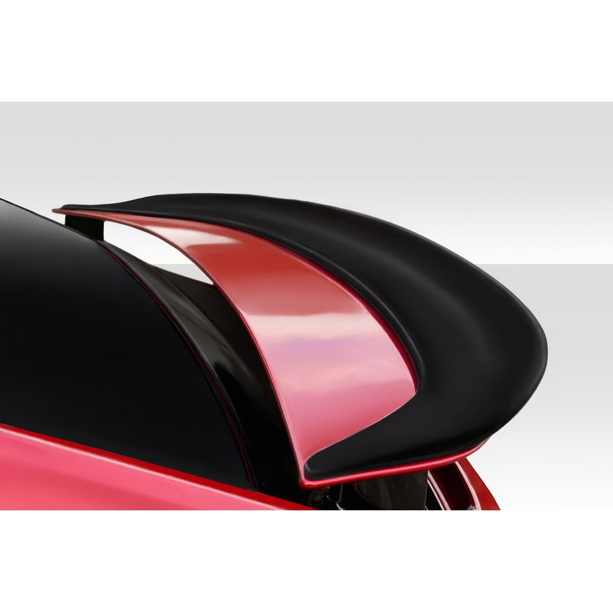 Modify your Tesla X 2016 with our Exterior/Wings - Angle view of a rear wing spoiler design