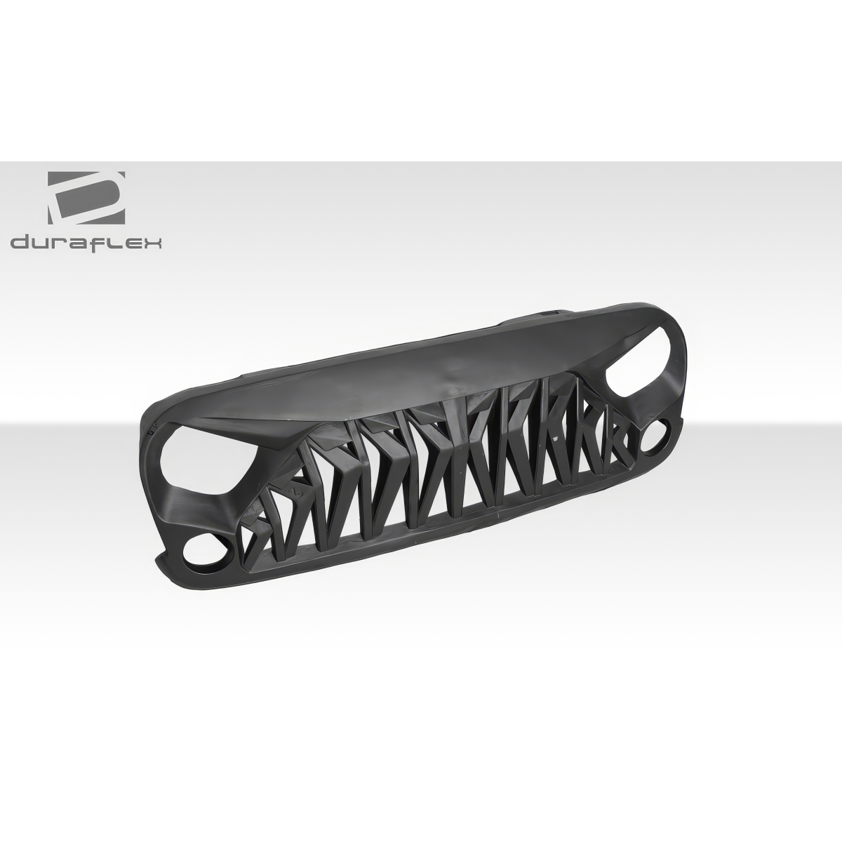 Modify your Jeep Wrangler 2007 with our Exterior/Grilles - Front view of a grille part for Jeep Wrangler