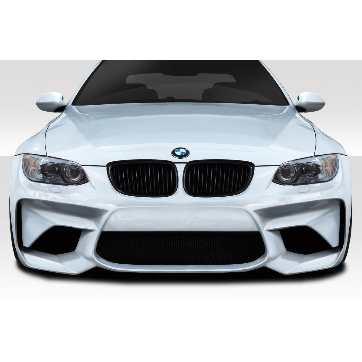 Modify your BMW 3-Series 2007 with our Exterior/Front Bumpers or Lips - Front view of the BMW 3 Series vehicle