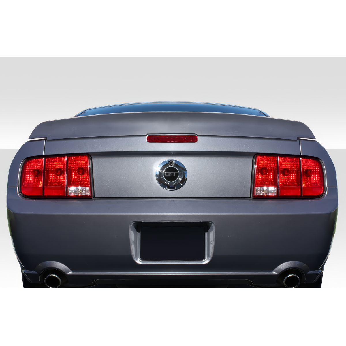 Modify your Ford Mustang 2005 with our Exterior/Wings - Rear view of vehicle at direct angle