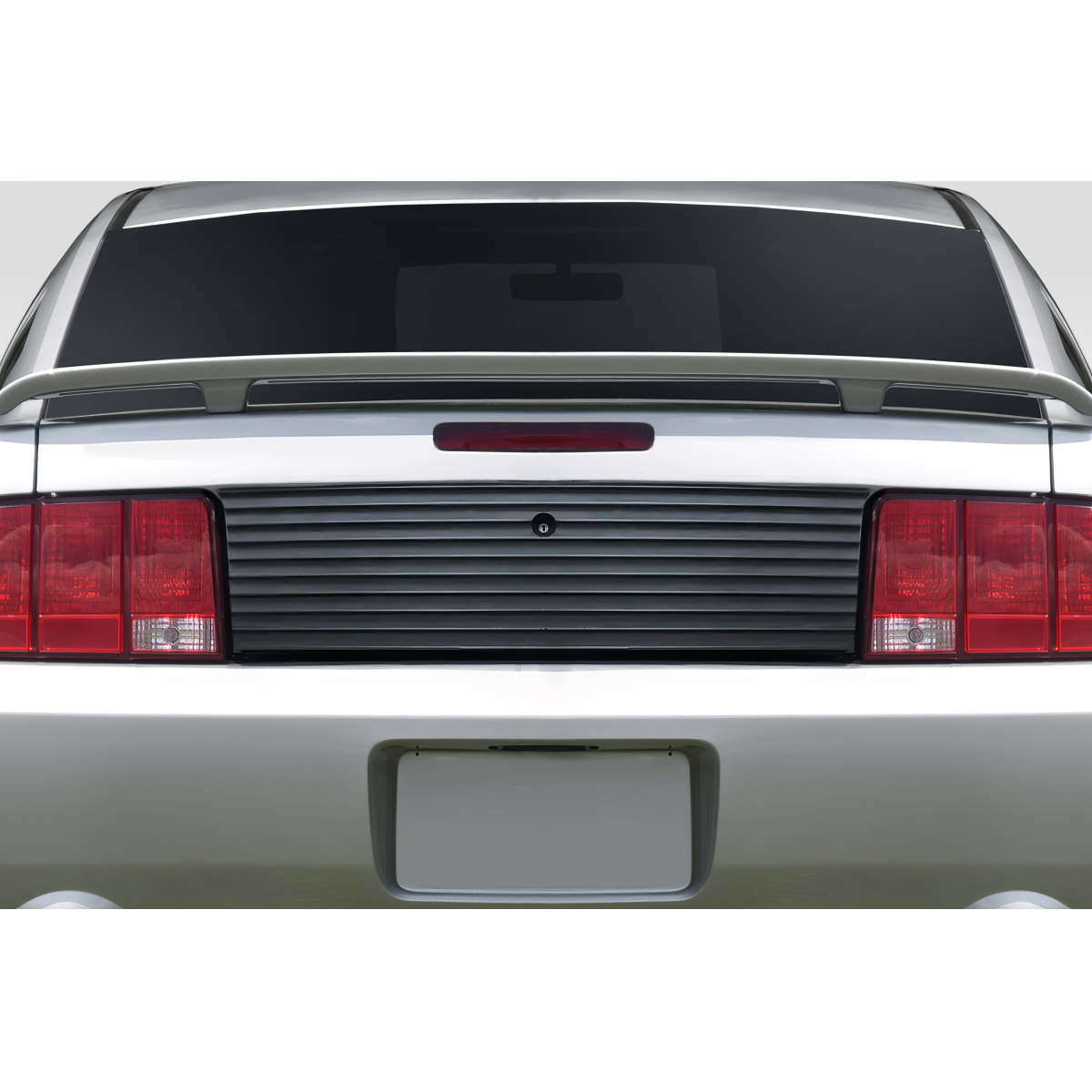 Modify your Ford Mustang 2005 with our Exterior/Trunks - Rear view of trunk trim panel at eye level