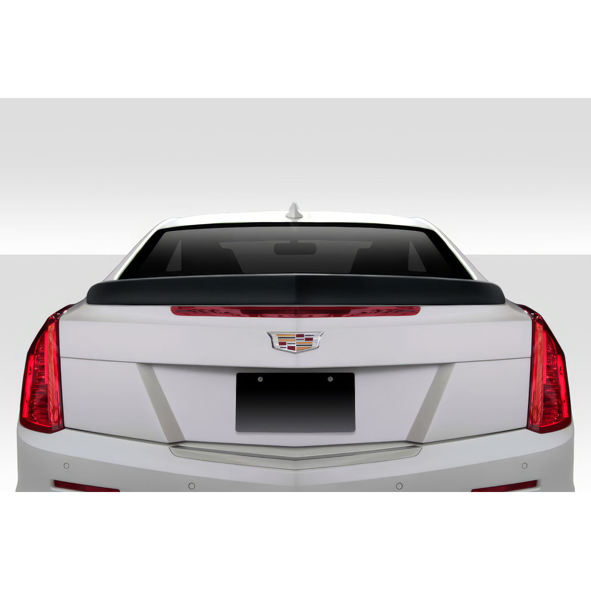 Modify your Cadillac ATS 2012 with our Exterior/Wings - Rear view angle of Cadillac ATS spoiler