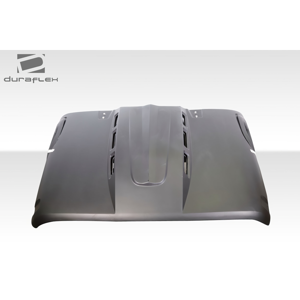 Modify your Jeep Wrangler 2007 with our Exterior/Hoods - Front view of a vehicle hood