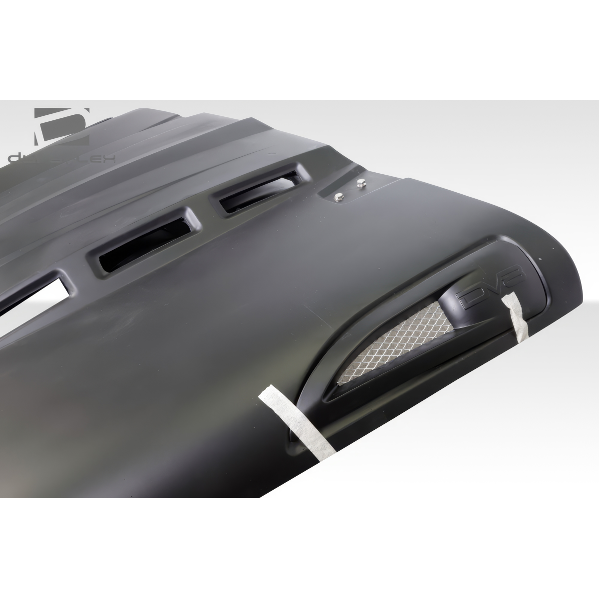 Modify your Jeep Wrangler 2007 with our Exterior/Hoods - Part is viewed from a slightly elevated angle