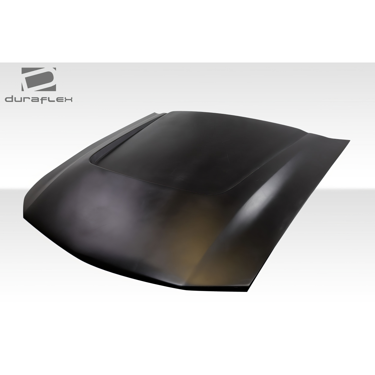 Modify your Ford Mustang 2005 with our Exterior/Hoods - Part viewed at a slight angle from above