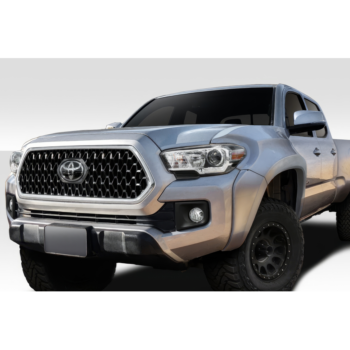 Modify your Toyota Tacoma 2016 with our Exterior/Fenders - Front angle view of fender display