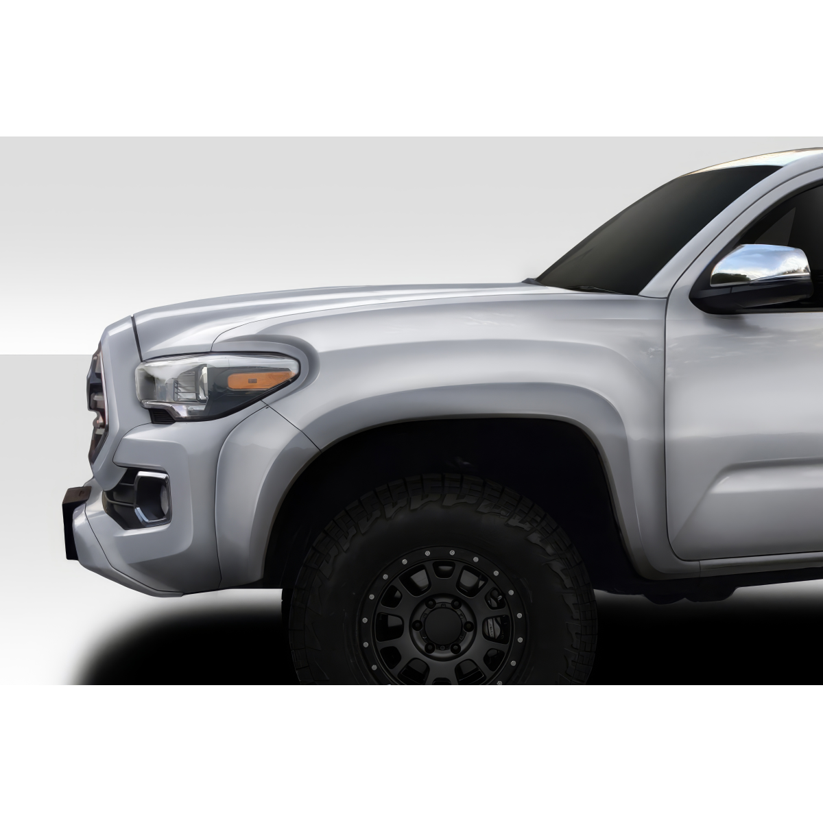 Modify your Toyota Tacoma 2016 with our Exterior/Fenders - Side angle view of front fender assembly