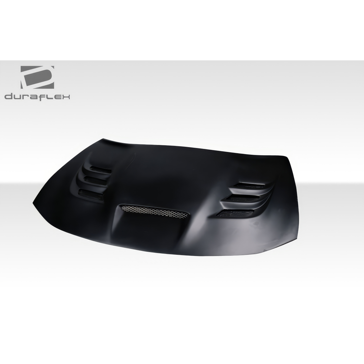 Modify your Dodge Charger 2015 with our Exterior/Hoods - Front view angle of a car hood