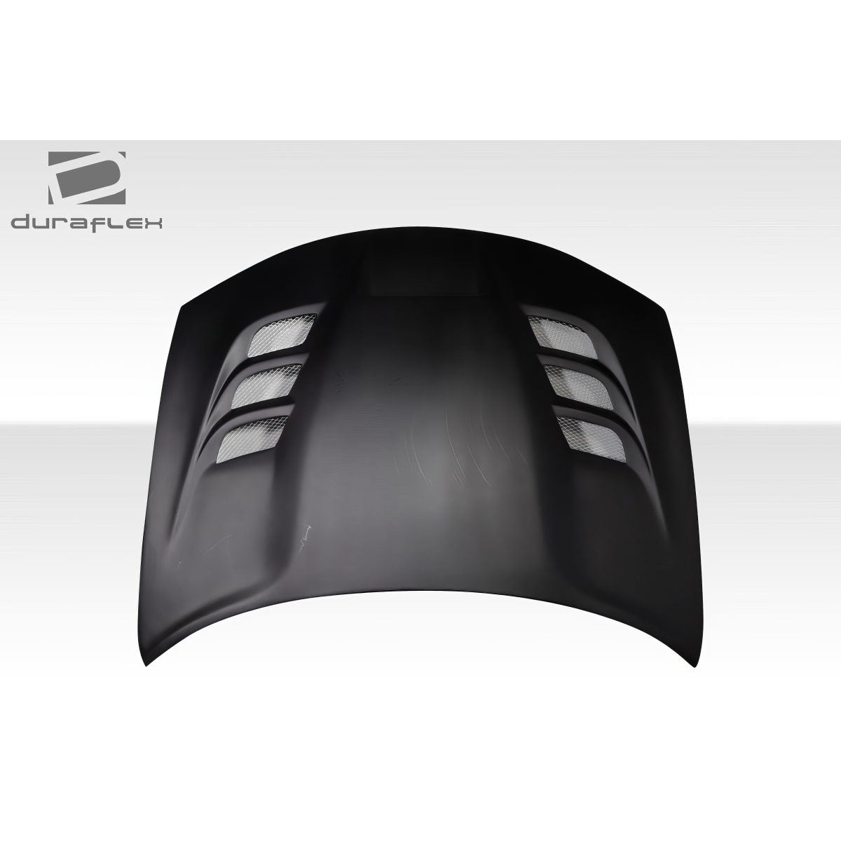 Modify your Dodge Charger 2015 with our Exterior/Hoods - Front view angle of the vehicle hood part