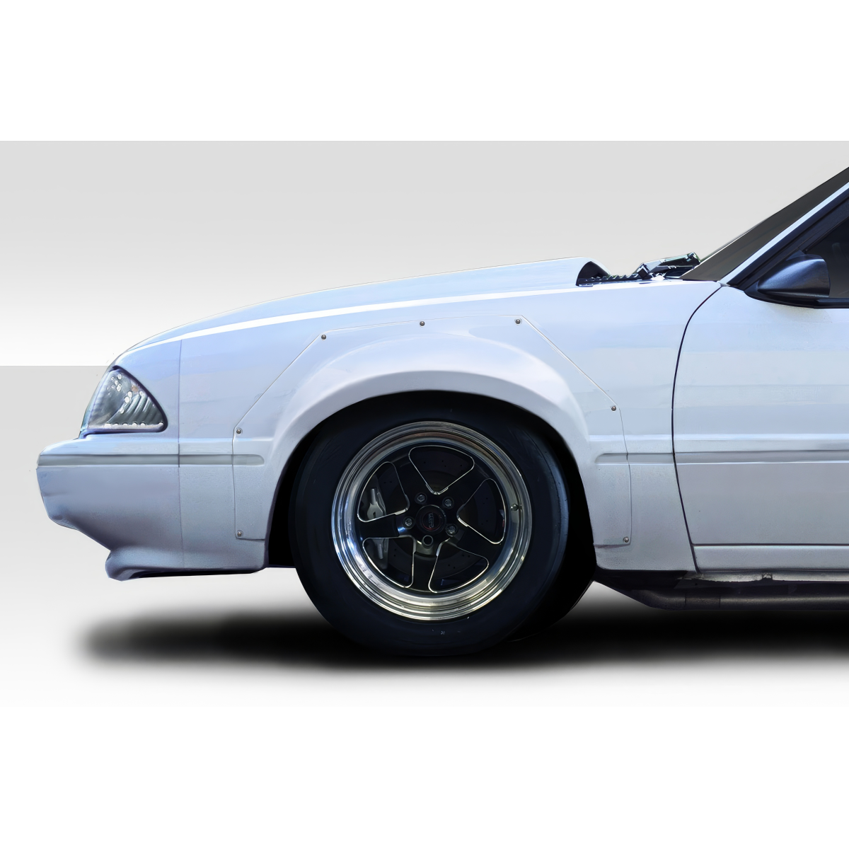 Modify your Ford Mustang 1979 with our Exterior/Fenders - Image shows right side view at an angle