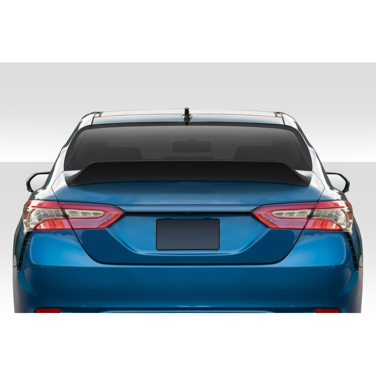 Modify your Toyota Camry 2018 with our Exterior/Wings - Rear view of the car at a straight angle