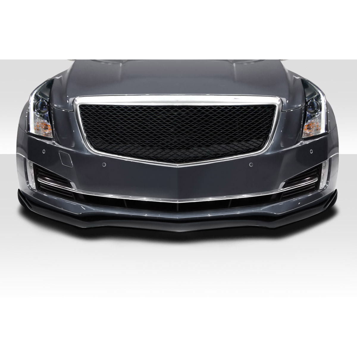 Modify your Cadillac ATS 2012 with our Exterior/Front Bumpers or Lips - Front view of the Cadillac ATS front lip spoiler