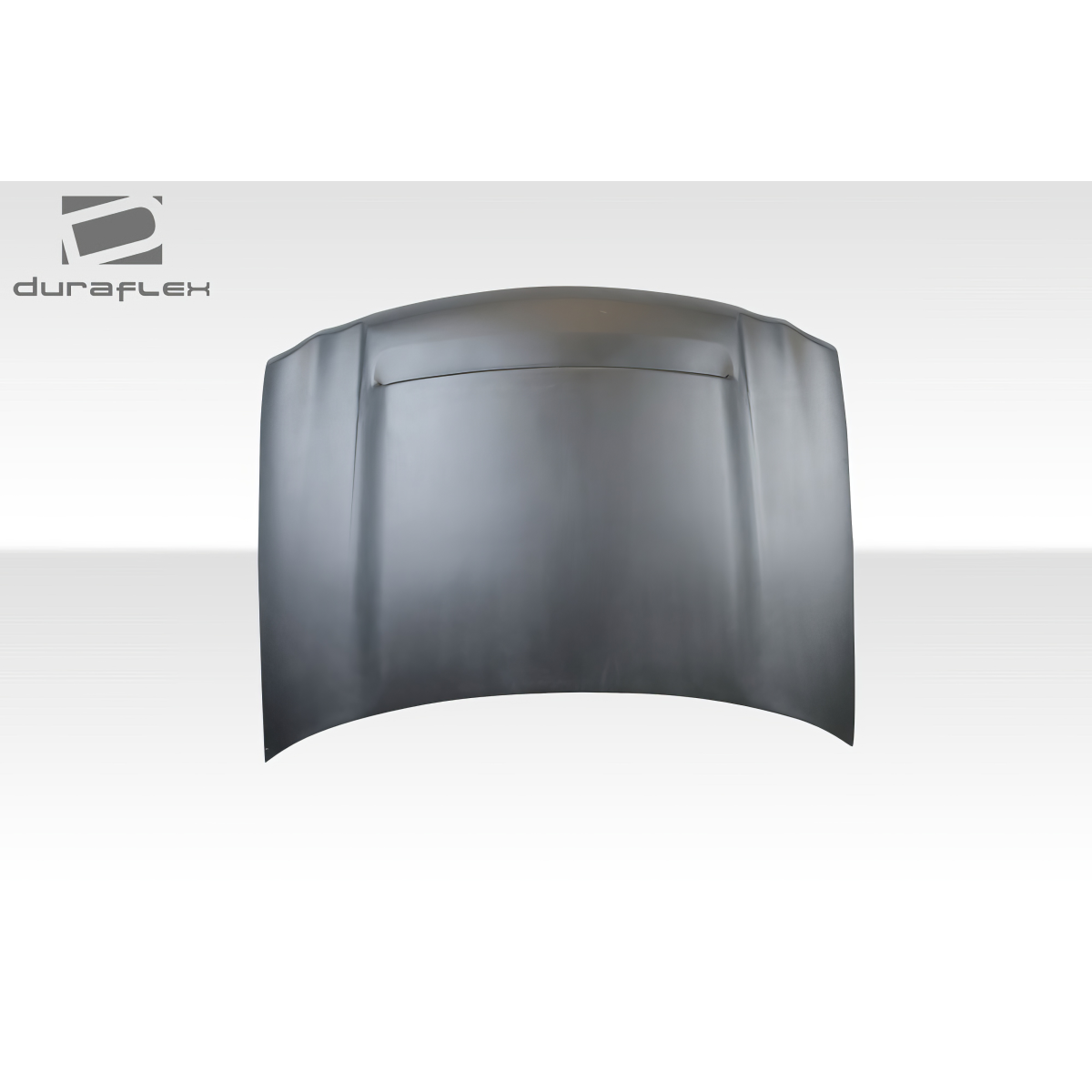 Modify your Jeep Cherokee 2005 with our Exterior/Hoods - Front view of a vehicle hood at a straight angle