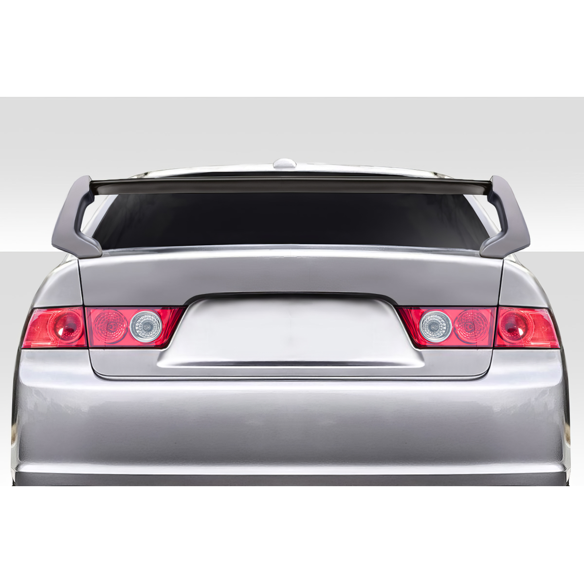 Modify your Acura TSX 2004 with our Exterior/Wings - Rear view of the car showing rear wing spoiler