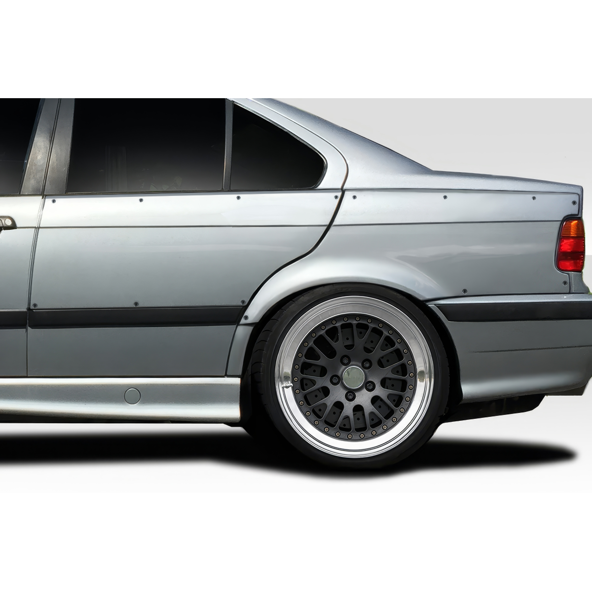 Modify your BMW 3-Series 1992 with our Exterior/Fenders - Angle showing rear side and fender flares