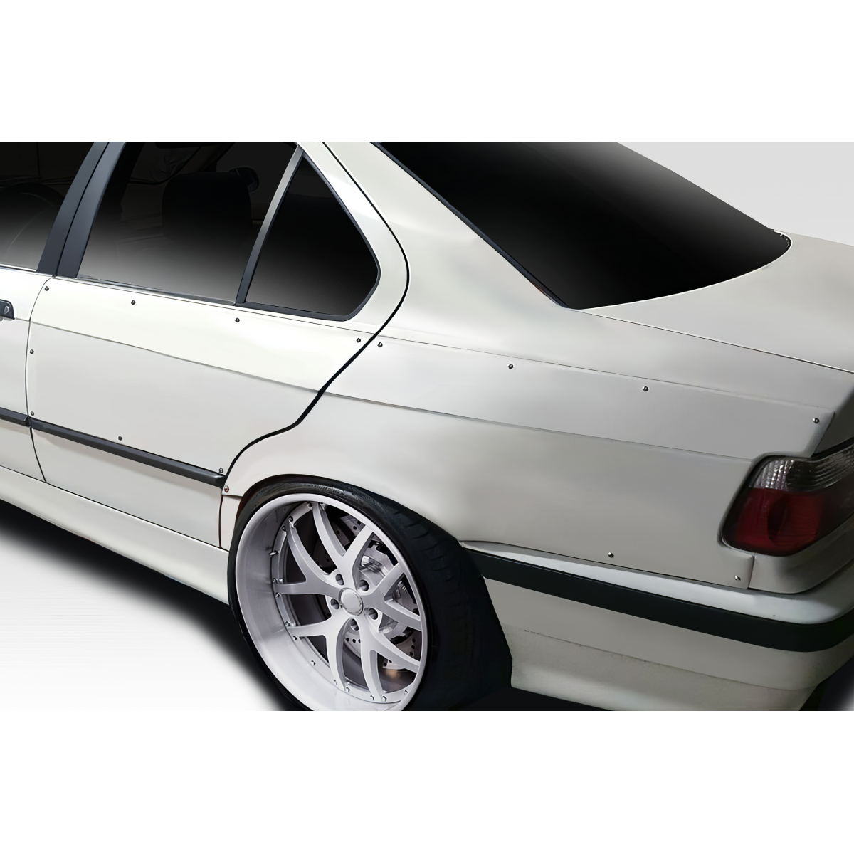 Modify your BMW 3-Series 1992 with our Exterior/Fenders - The image shows a rear angle view of the car