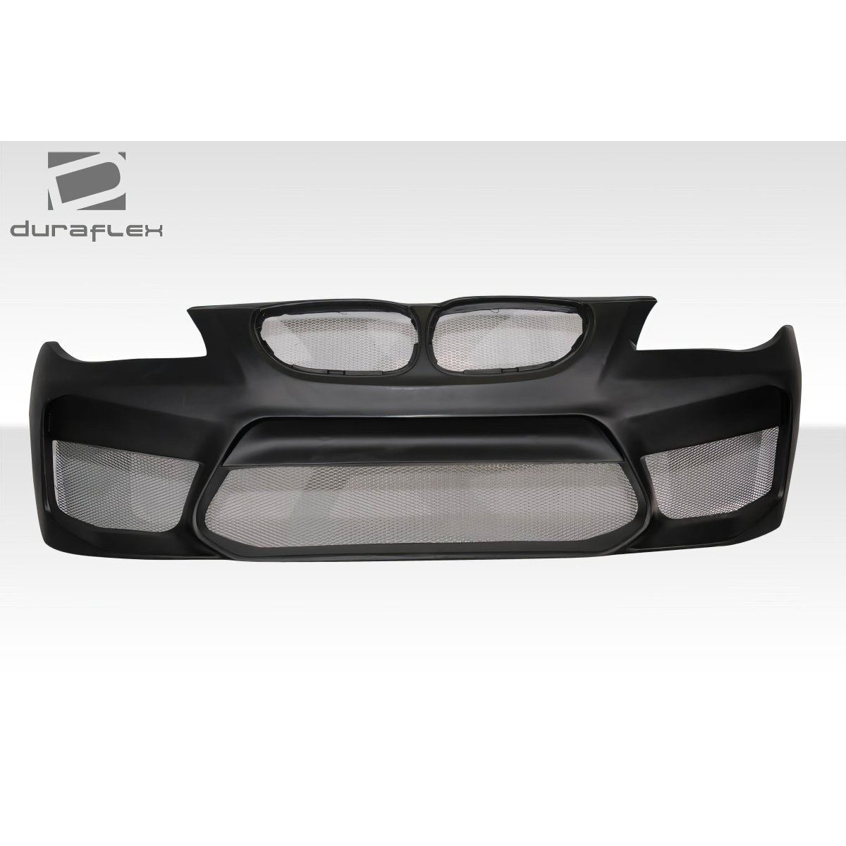 Modify your BMW 5-Series 2004 with our Exterior/Front Bumpers or Lips - Front view of bumper design at eye level