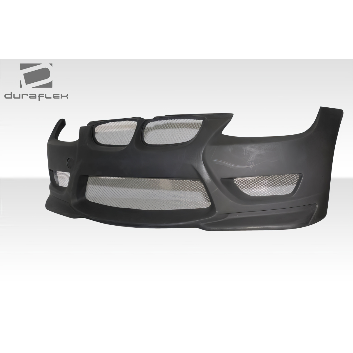 Modify your BMW M3 2008 with our Exterior/Front Bumpers or Lips - Front view at slight angle showing bumper design