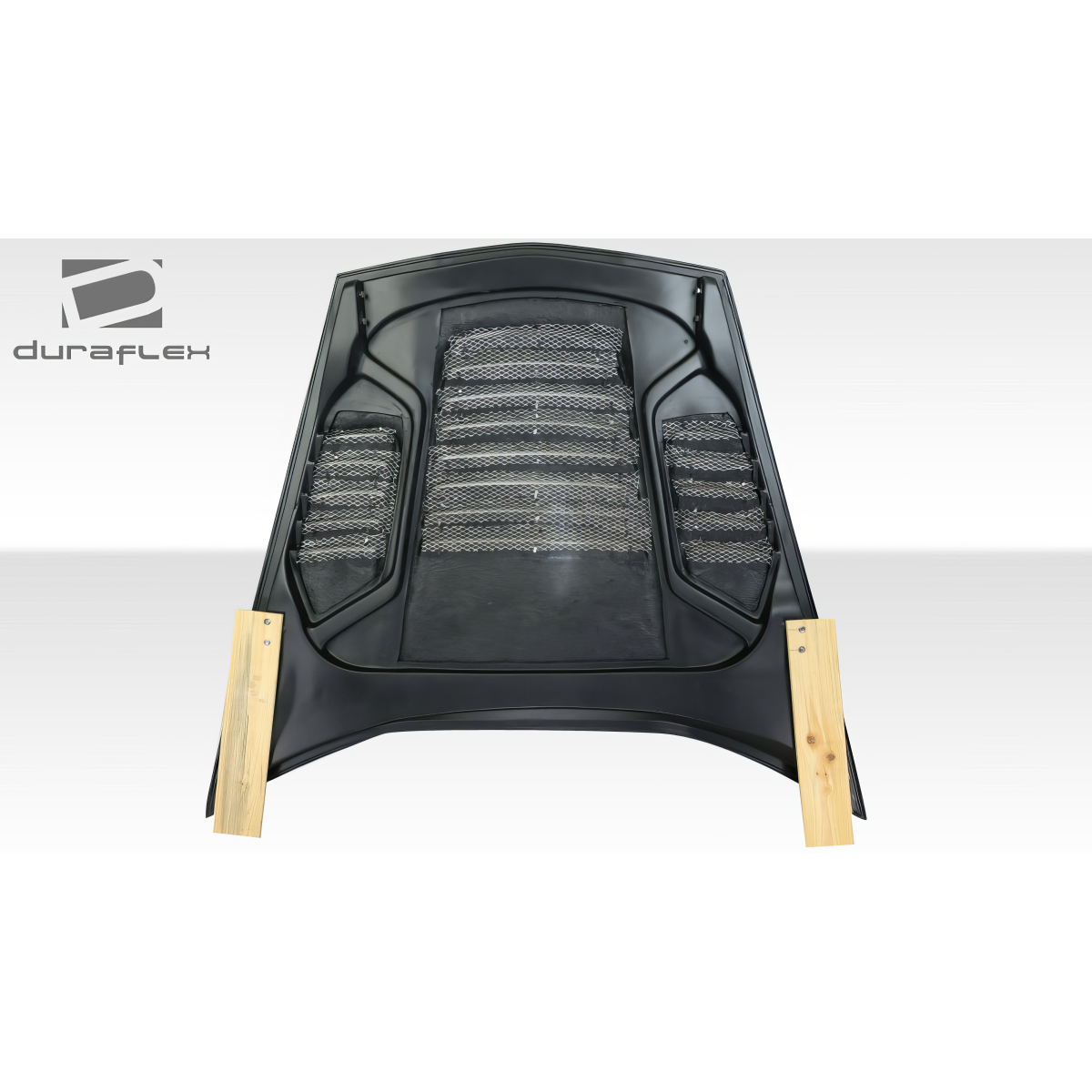 Modify your Chevrolet Corvette 2005 with our Exterior/Hoods - Top view of the hood part