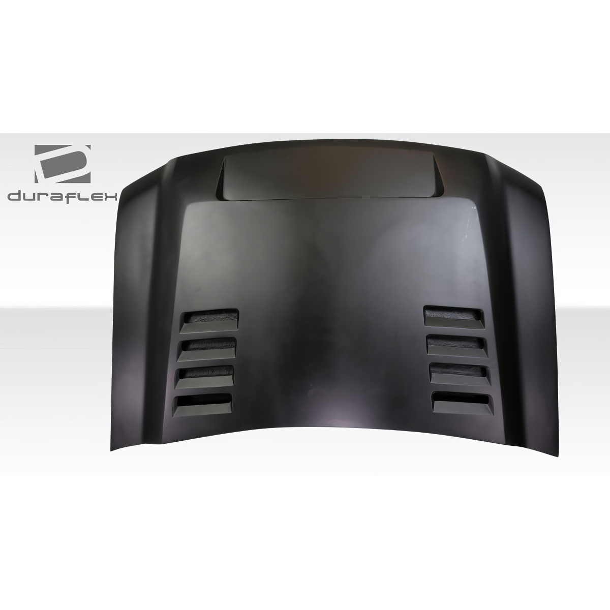 Modify your GMC Sierra 2015 with our Exterior/Hoods - Front view angled slightly downward