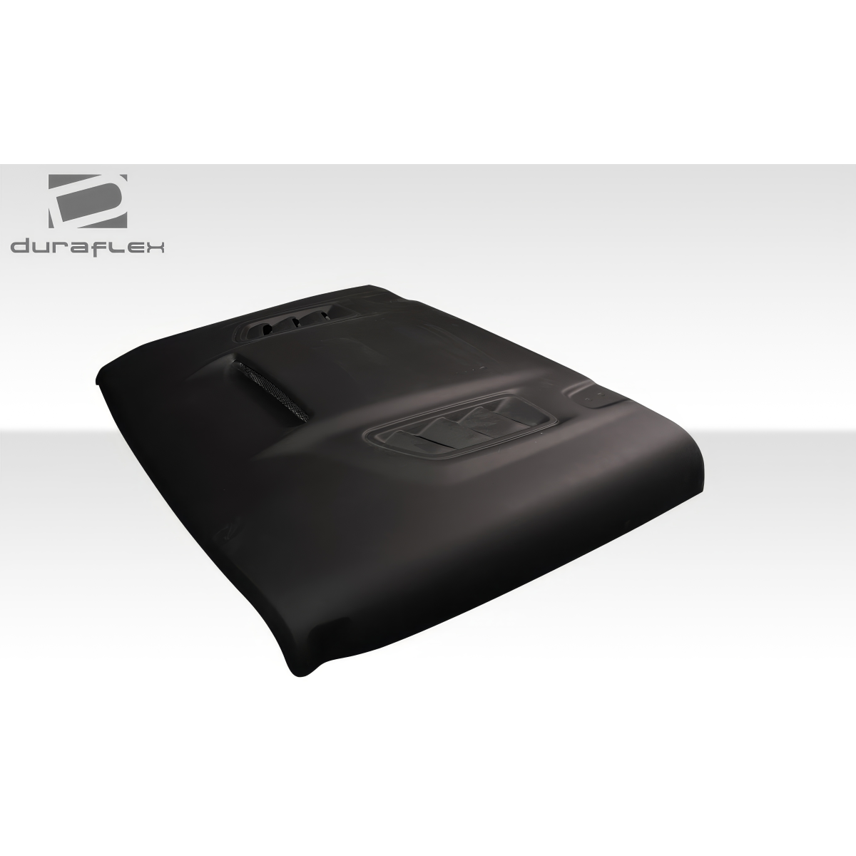 Modify your Jeep Gladiator 2018 with our Exterior/Hoods - Angled view of a car hood part