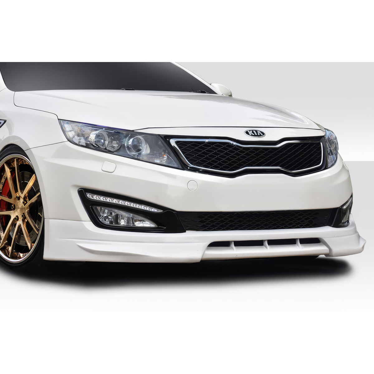 Modify your KIA Optima 2011 with our Exterior/Front Bumpers or Lips - Front view of vehicle at slight angle