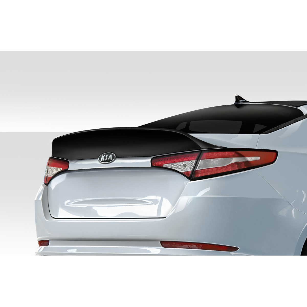 Modify your KIA Optima 2011 with our Exterior/Wings - Viewed from slightly above and behind the vehicle