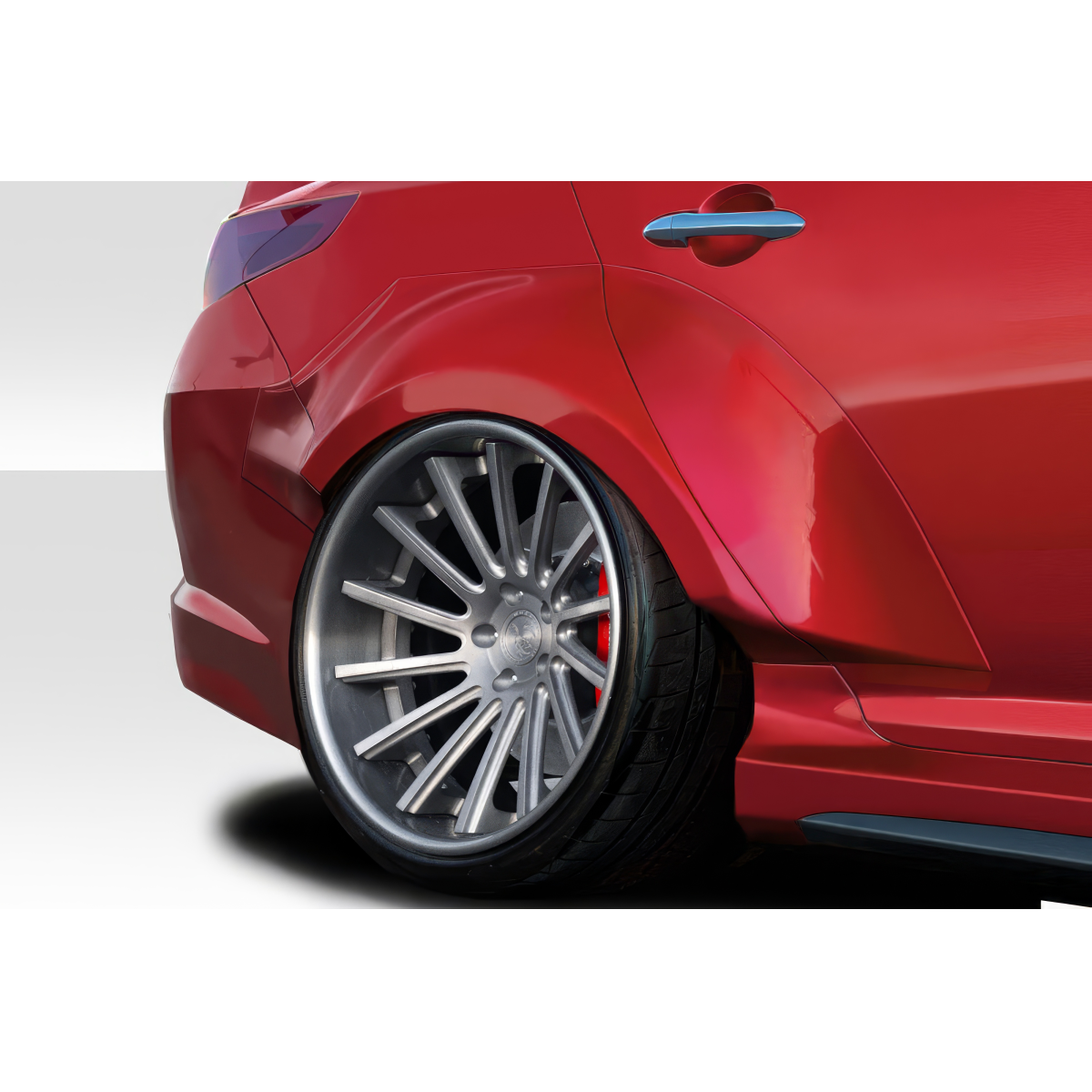 Modify your KIA Optima 2011 with our Exterior/Fenders - Image shows rear fender at a side angle