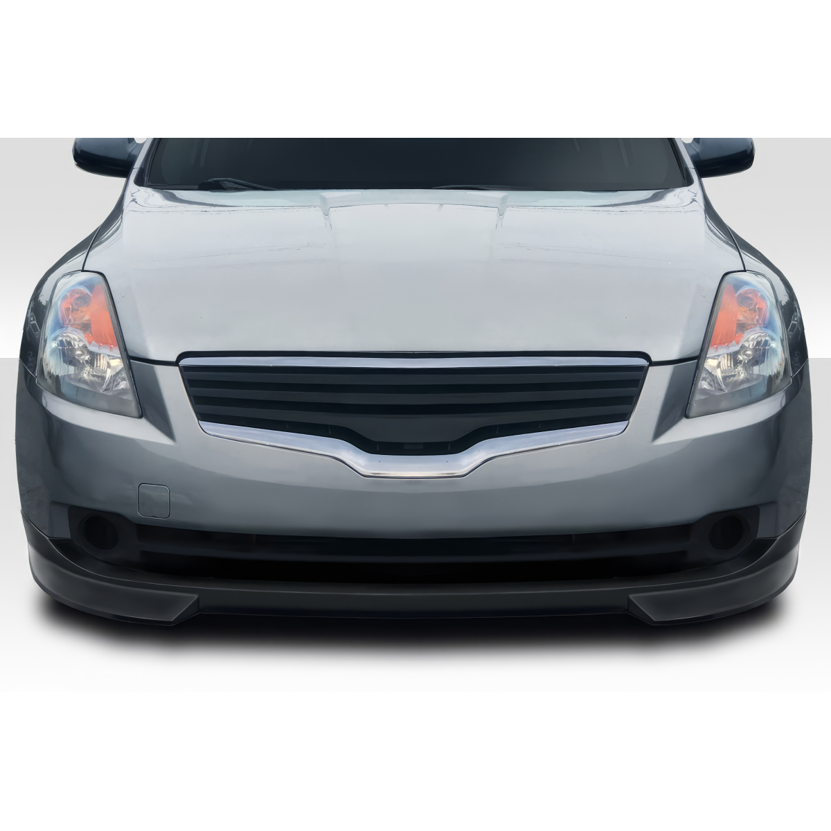 Modify your Nissan Altima 2007 with our Exterior/Front Bumpers or Lips - Front view of the car at eye level angle