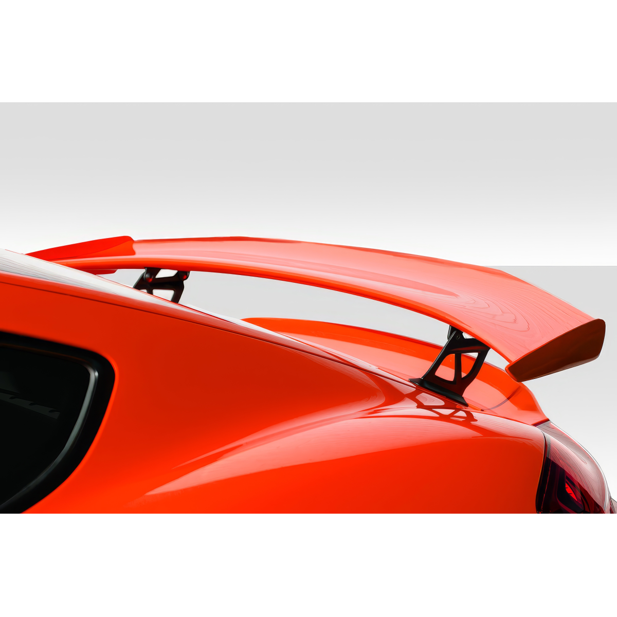 Modify your Porsche Cayman 2014 with our Exterior/Wings - The wing is viewed from a side angle