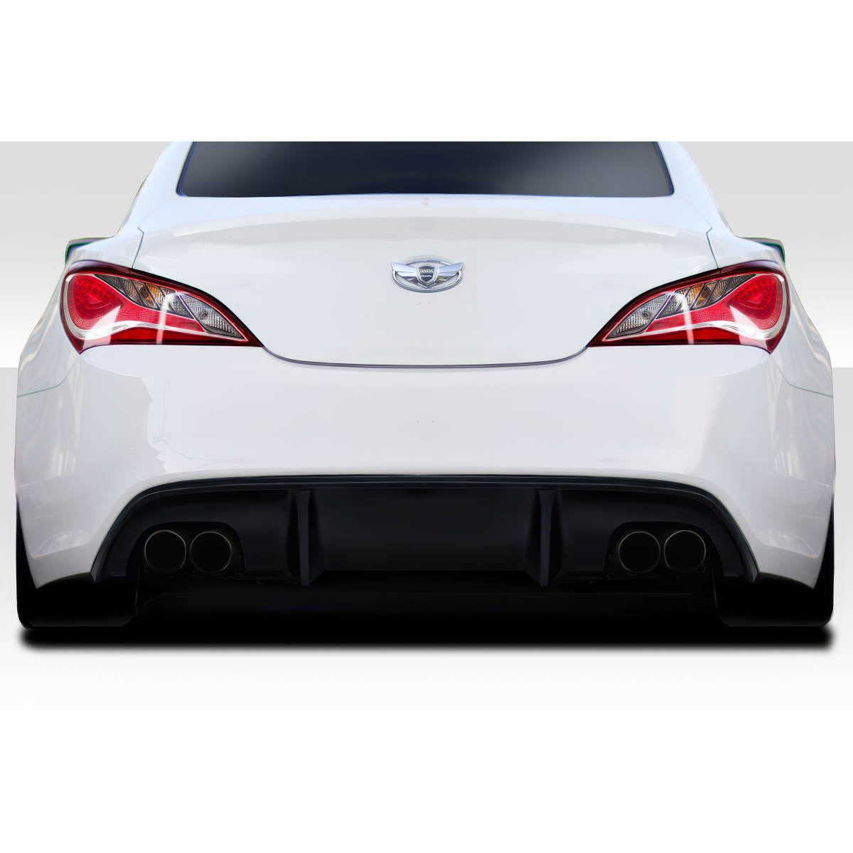 Modify your Genesis G70 2010 with our Exterior/Diffusers - Rear view of vehicle at a straight angle