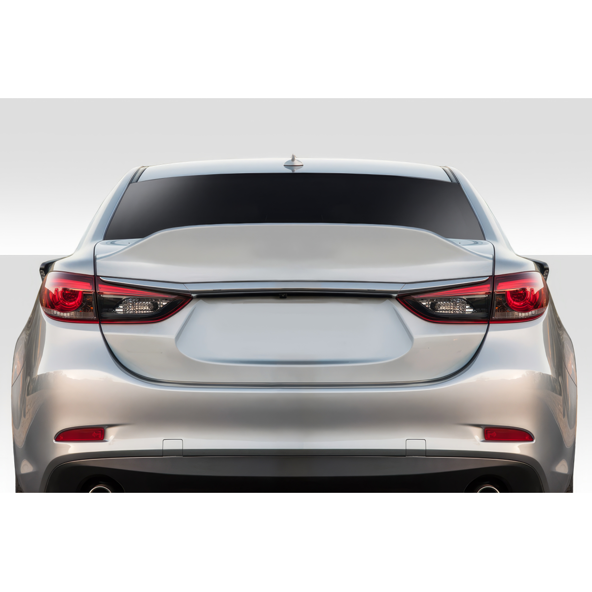 Modify your Mazda 6 2014 with our Exterior/Wings - Rear view at a straight alignment angle