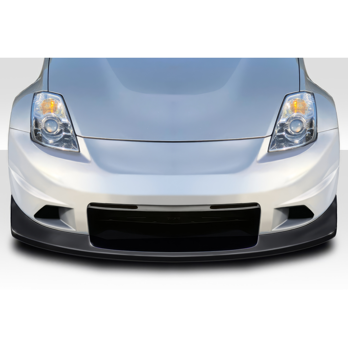 Modify your Nissan 350Z 2003 with our Exterior/Front Bumpers - Front view of Nissan 350Z with bumper details