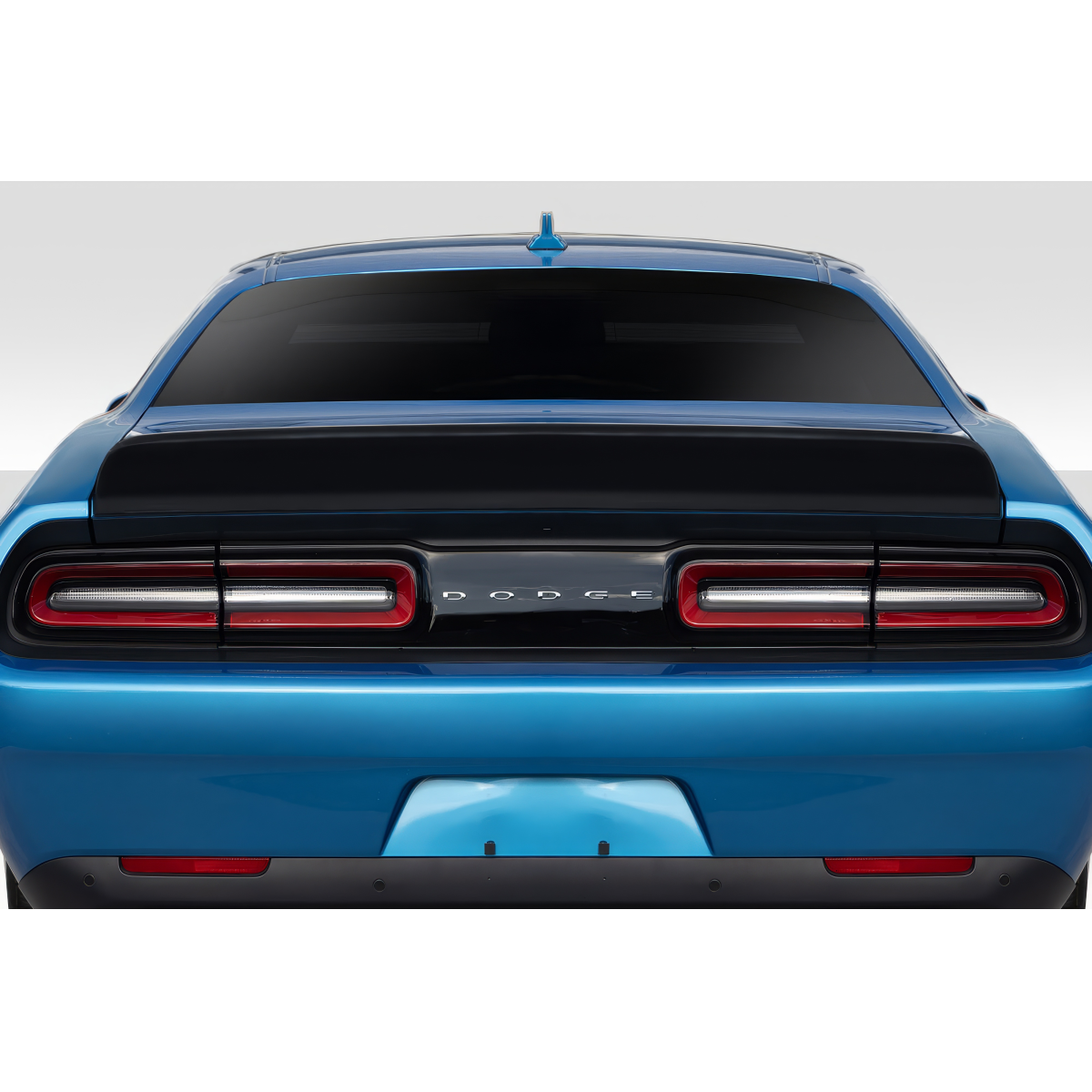 Modify your Dodge Challenger 2008 with our Exterior/Wings - Rear view of vehicle at eye level angle