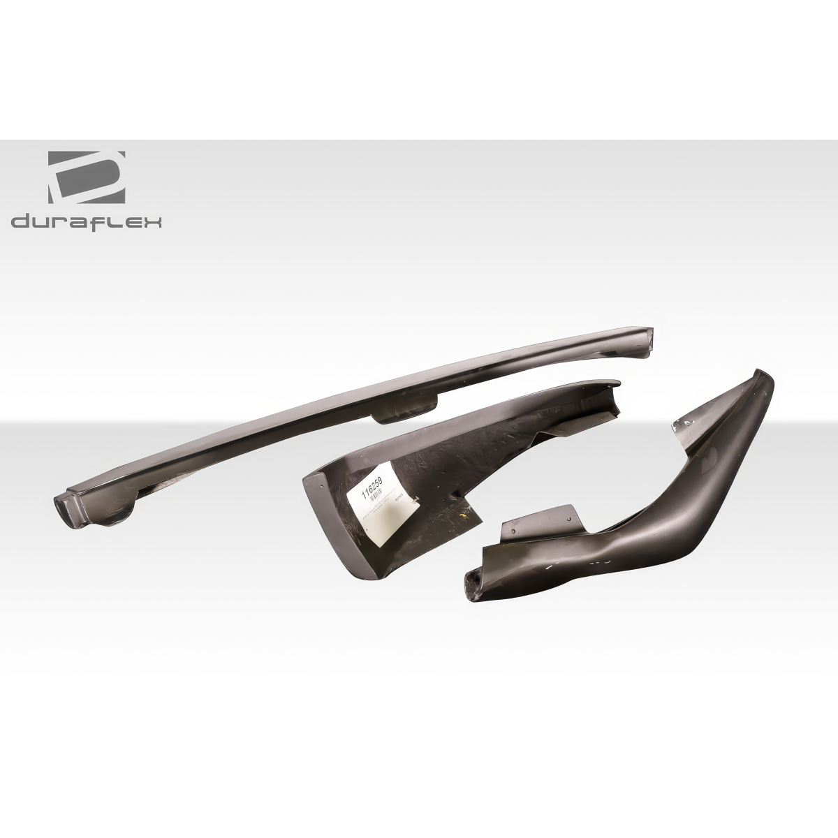 Modify your Nissan 370Z 2009 with our Exterior/Front Bumpers or Lips - Visible from front angle showing three pieces