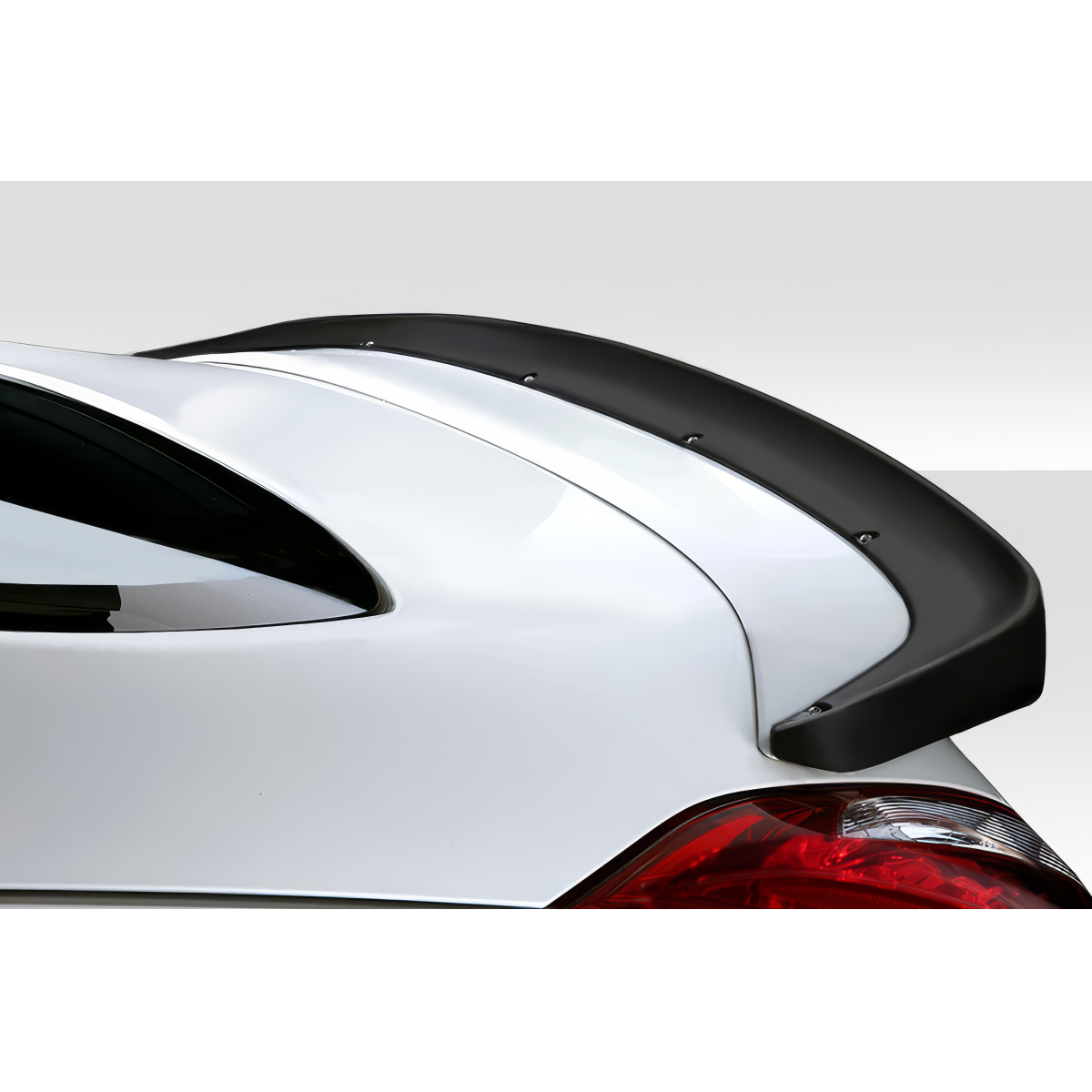 Modify your Nissan 370Z 2009 with our Exterior/Wings - Angle showing rear spoiler on Nissan 370Z