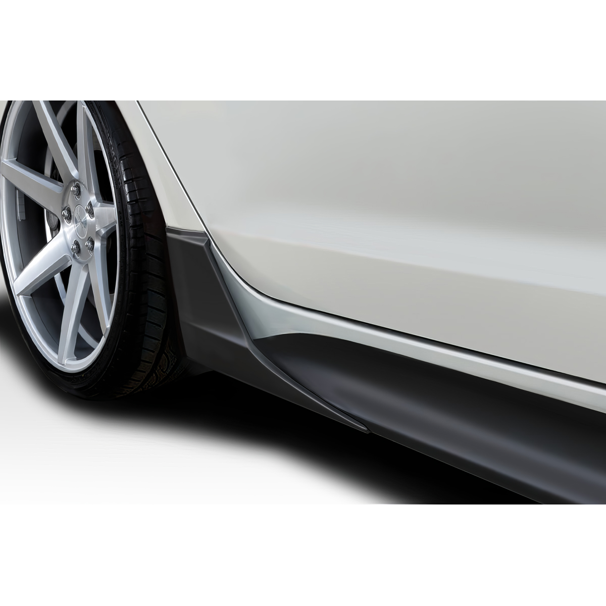 Modify your Hyundai Genesis 2019 with our Exterior/Side Skirts - Side view angle showcasing side skirt design
