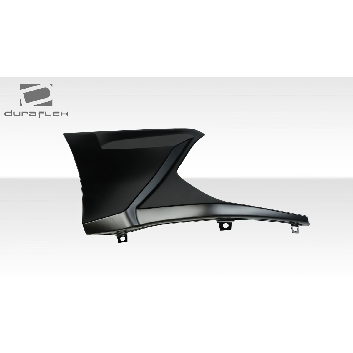 Modify your Honda Civic 2016 with our Exterior/Rear Lips - Side view angle of the rear lip add on