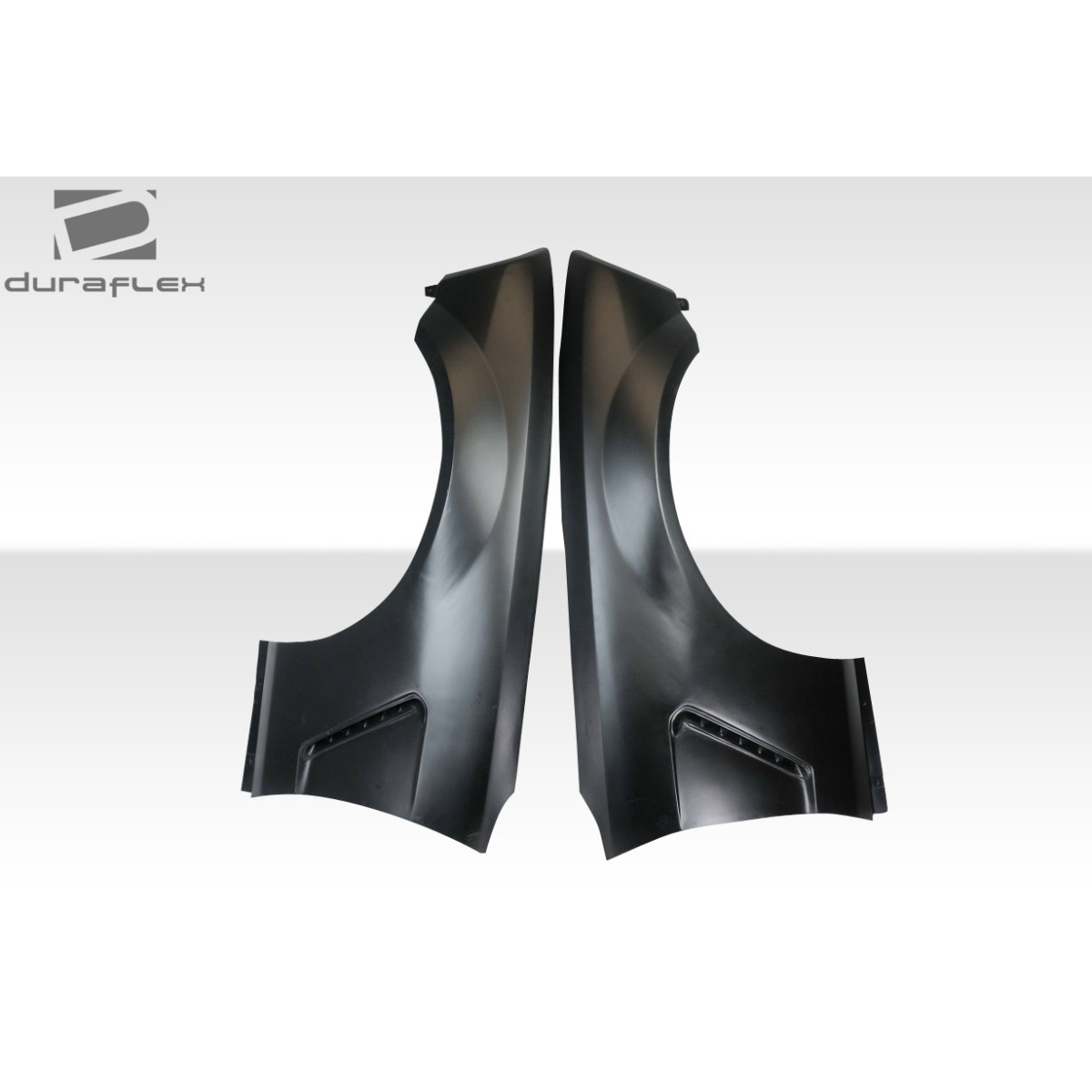 Modify your Ford Mustang 2005 with our Exterior/Fenders - Front view of fender parts angled for display